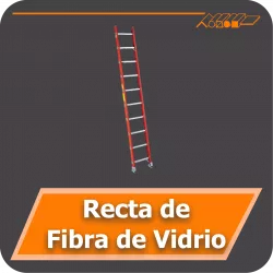 RECTA DE FIBRA DE VIDRIO